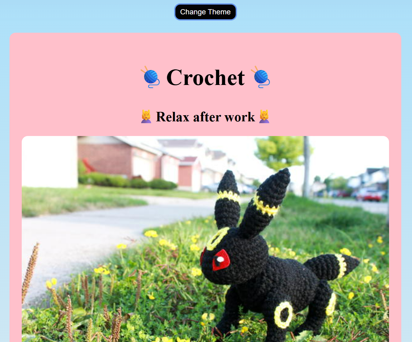 crochet project image