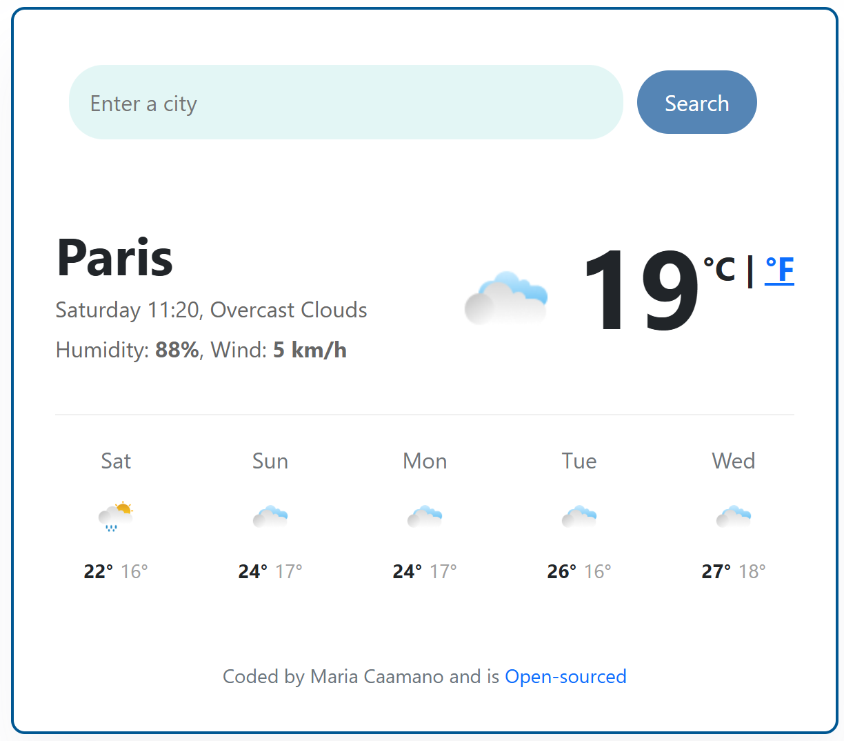 weather project image