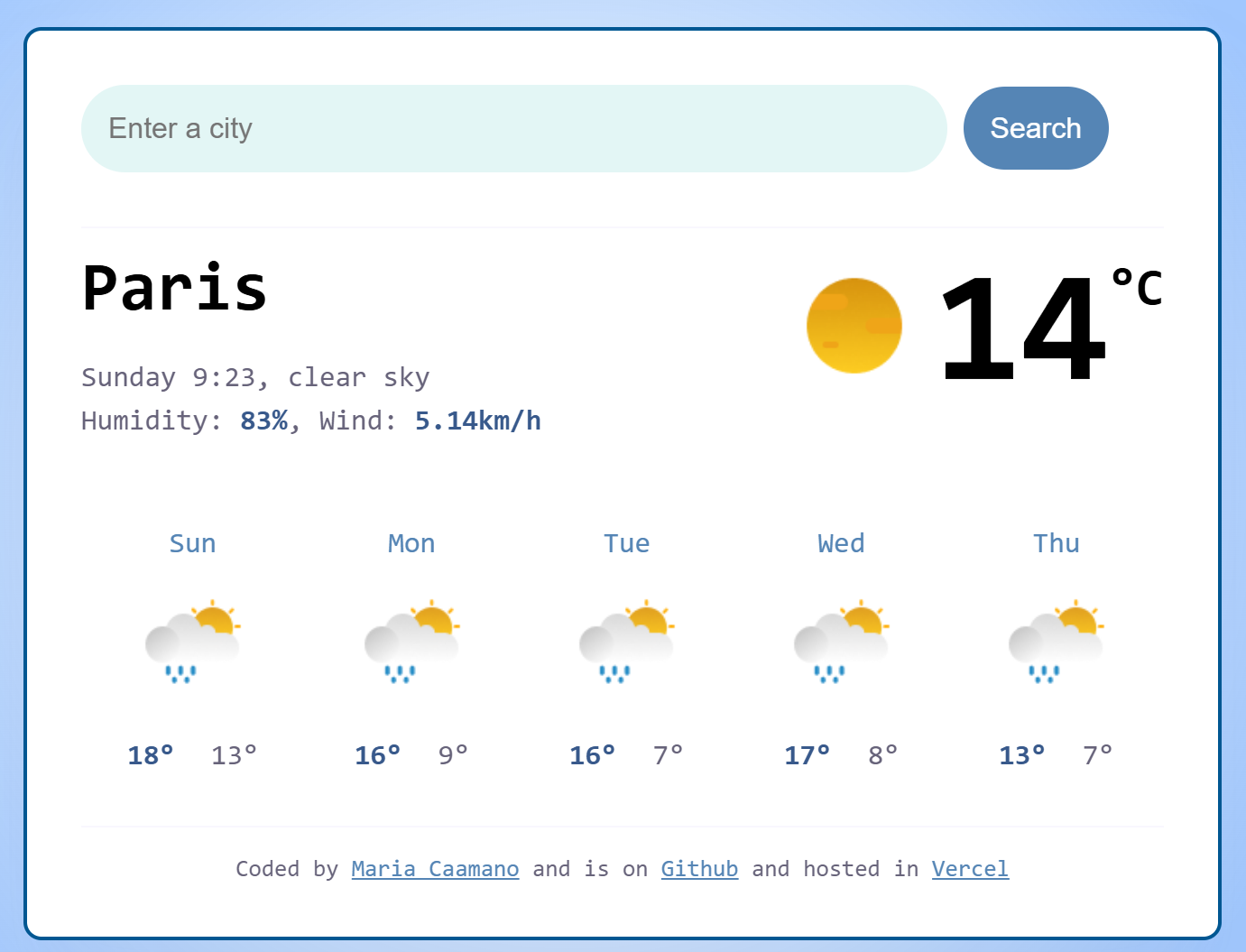 weather project image